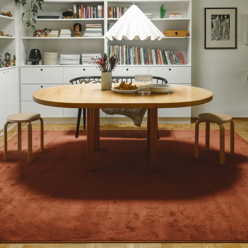VM Carpet Usva matto 175 poltettu oranssi